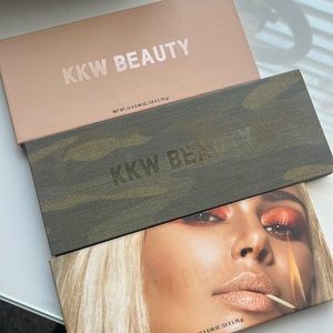 KKW Beauty Palettes Bundle- Camo, Classic + Fire Palette